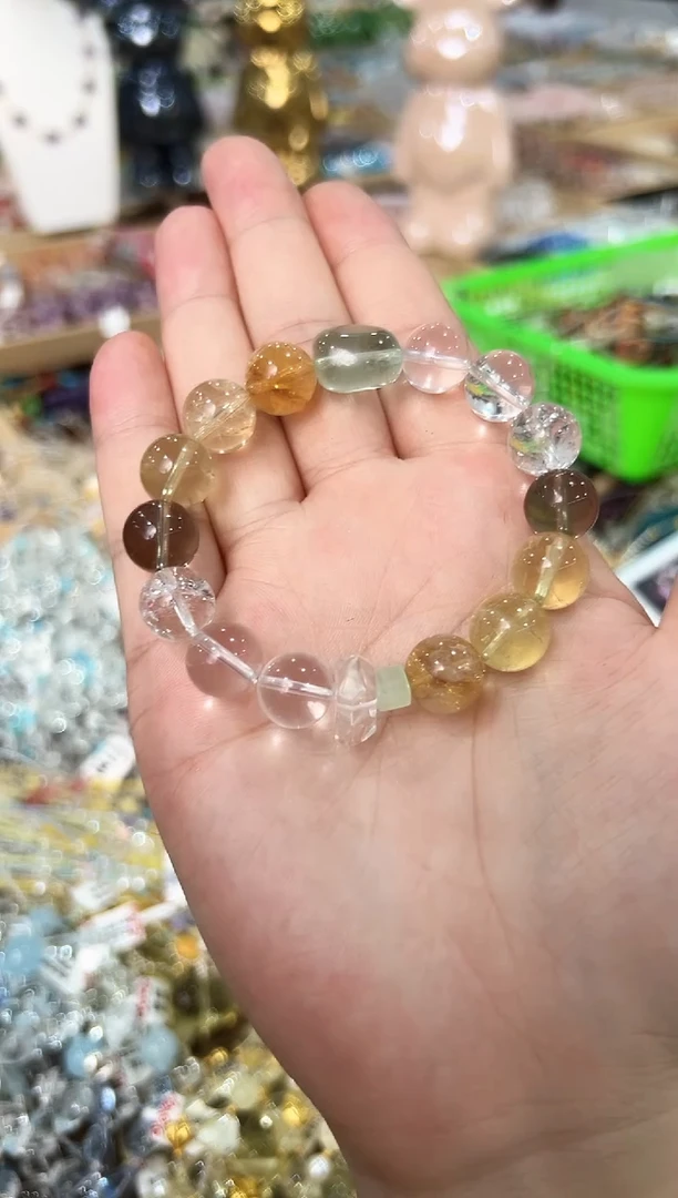 水晶手链未镶嵌多样性发一2