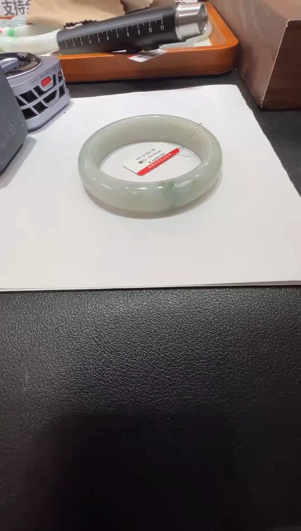 纯天然缅甸A货翡翠手镯54-55mm-155号