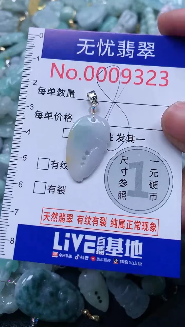 颈饰未镶嵌翡翠9323