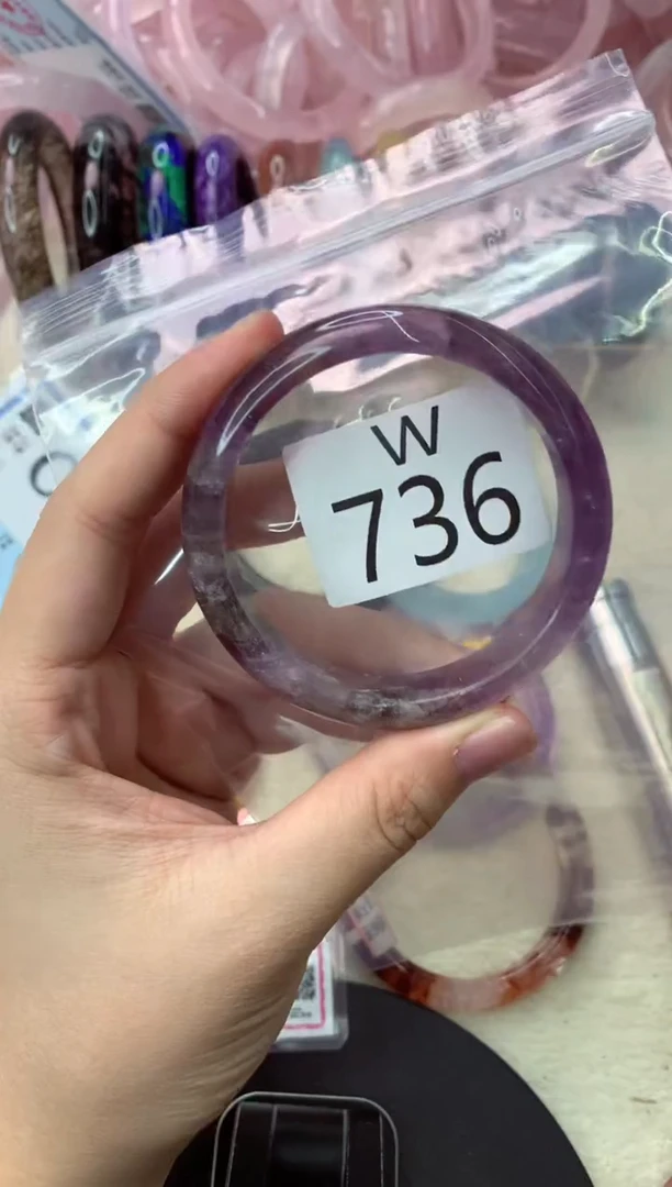 未镶嵌手镯水晶W736-54