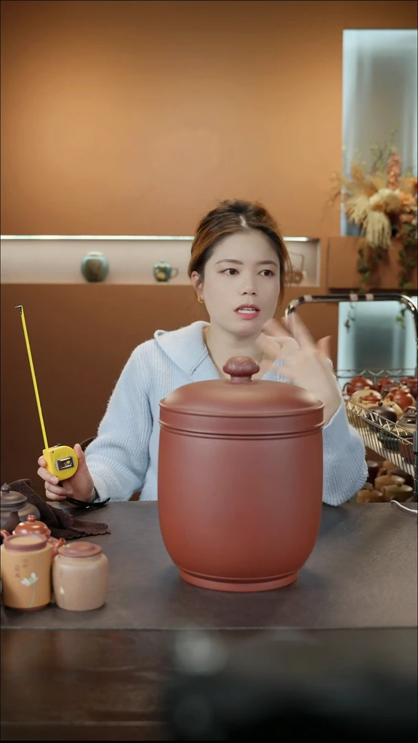 紫砂茶叶罐七饼茶叶罐