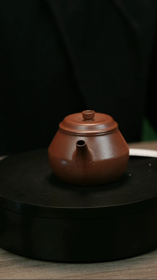 茶壶紫砂周*通H1909龚清和紫泥线鼓