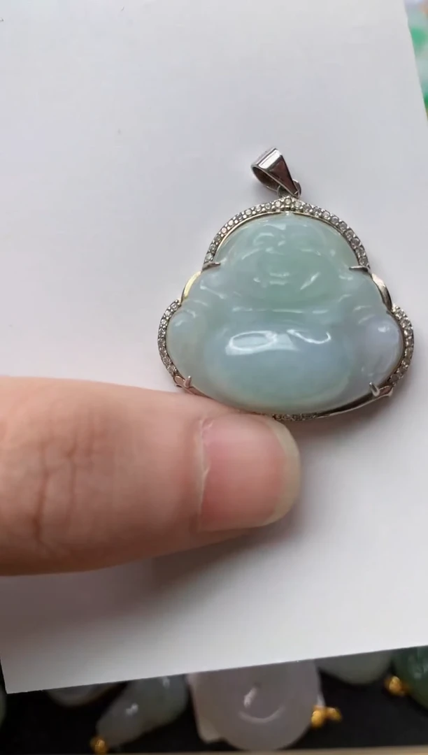 【闪购商品】翡翠颈饰银S925镶嵌4.........
