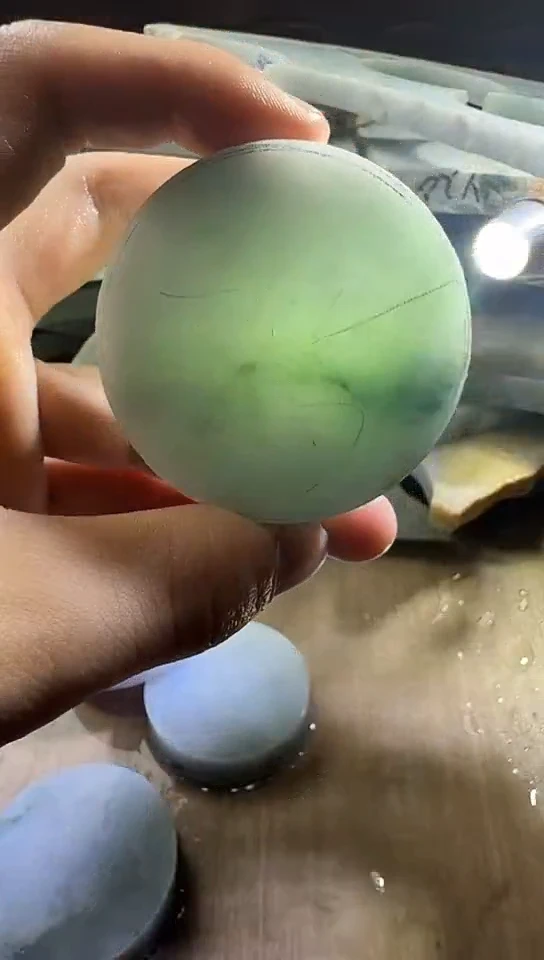 裸石翡翠天然翡翠A货花340