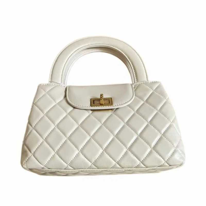 时尚潮流真皮新款女包小手提 0247 白色