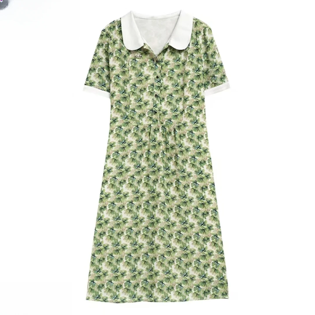 F5-F大气简约极简风百搭显瘦心机女休闲遮屁时尚舒适连衣裙