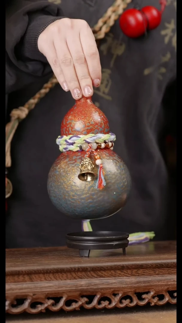 /201号精品天然大漆酒葫芦一物一拍~