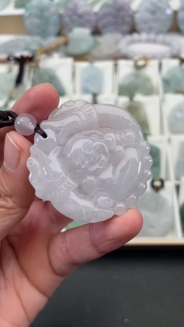 颈饰未镶嵌翡翠天然缅甸翡翠A货400