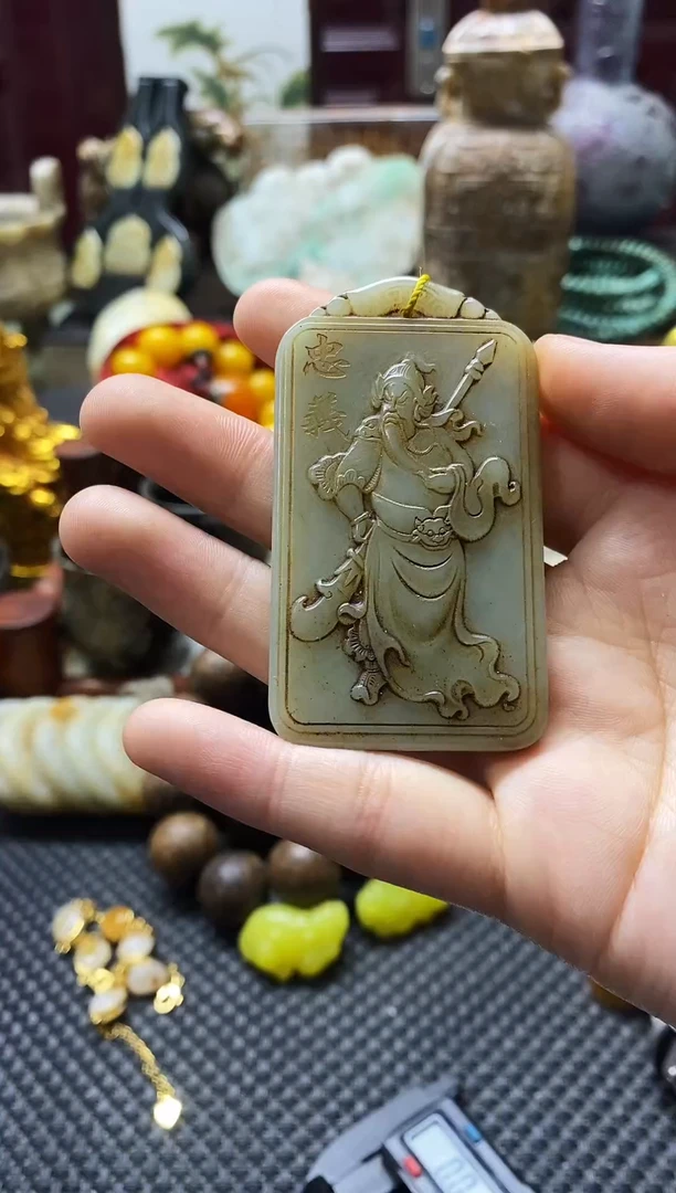 未镶嵌和田玉挂件牌子