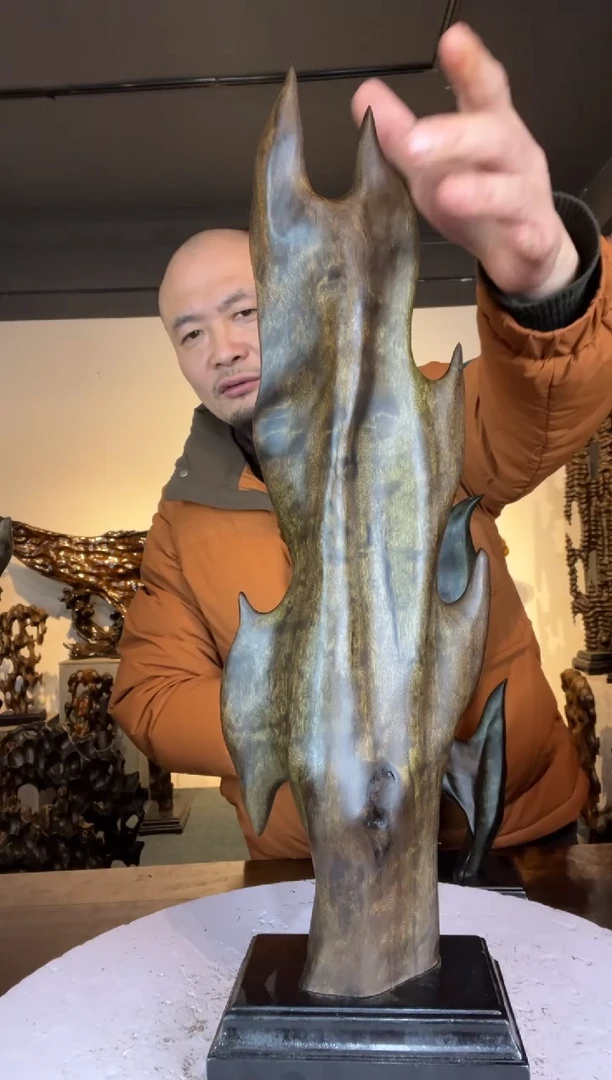 金丝楠锦*123金丝楠自然随型摆件