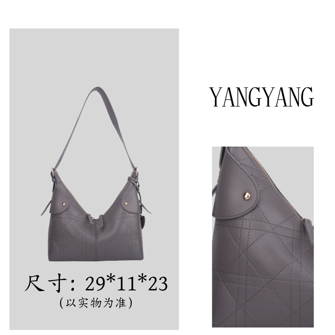 【工厂直销】YL008 新款时尚百搭高级设计感通勤单肩斜跨包包