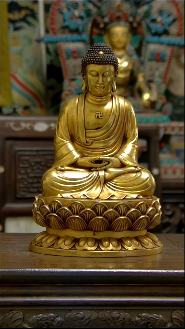 菜*谭铜像造像收藏铜像造像收藏释迦