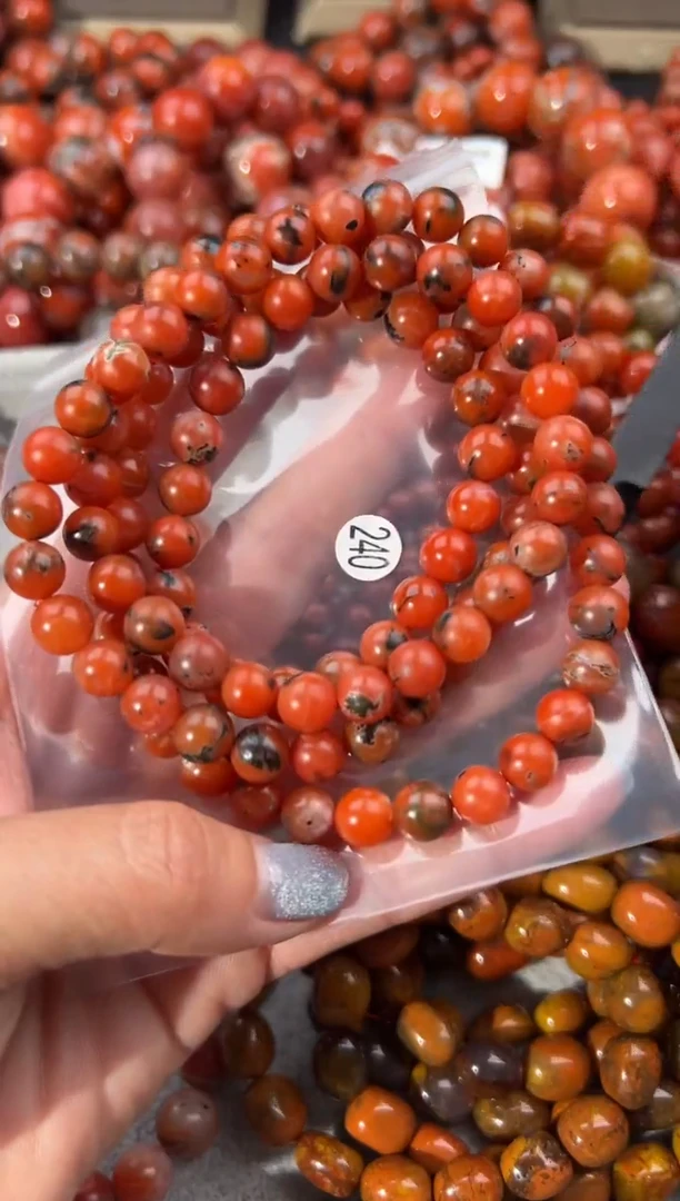 未镶嵌手串南红玛瑙8+