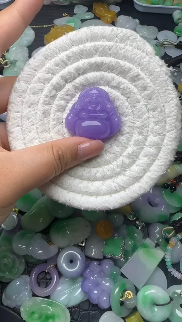 颈饰未镶嵌翡翠缅甸翡翠吊坠