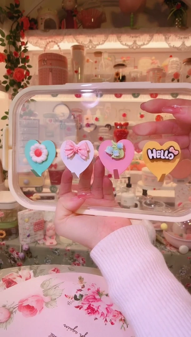 爱心挂钩4个——手工制作品质好！