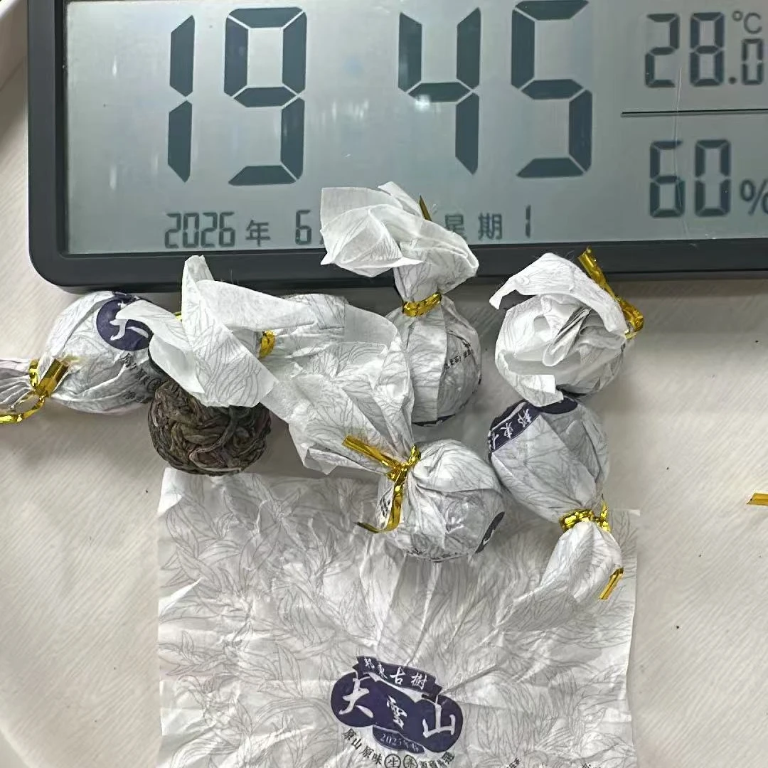 190号 2025年春邦东大雪山古树混采纯手工生茶龙珠8g/颗-0622005