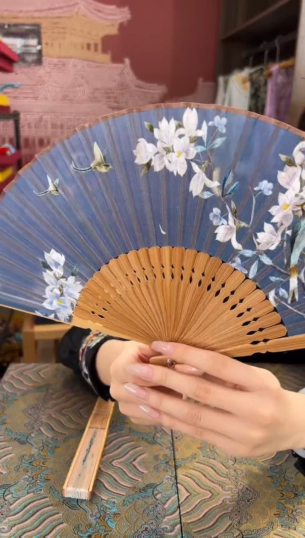 【闪购商品】刺绣苏绣非遗双面绣折扇