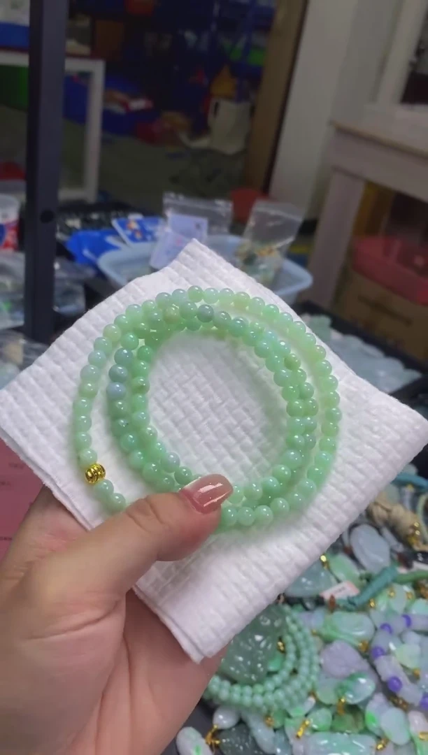 翡翠未镶嵌颈饰闪购0002413