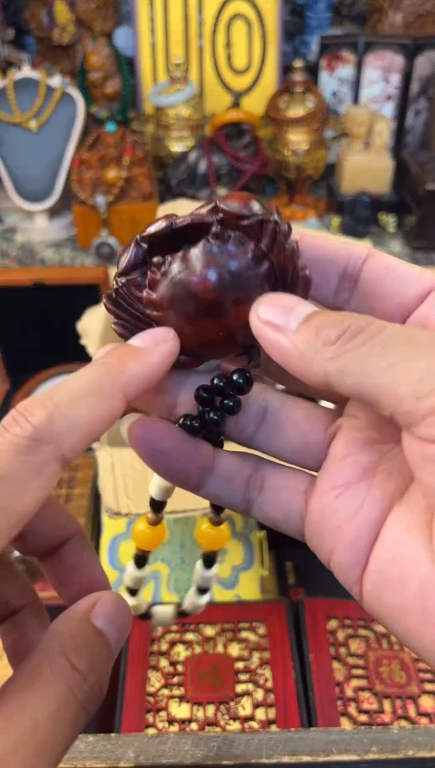 滴血莲花菩提把件三三甄选