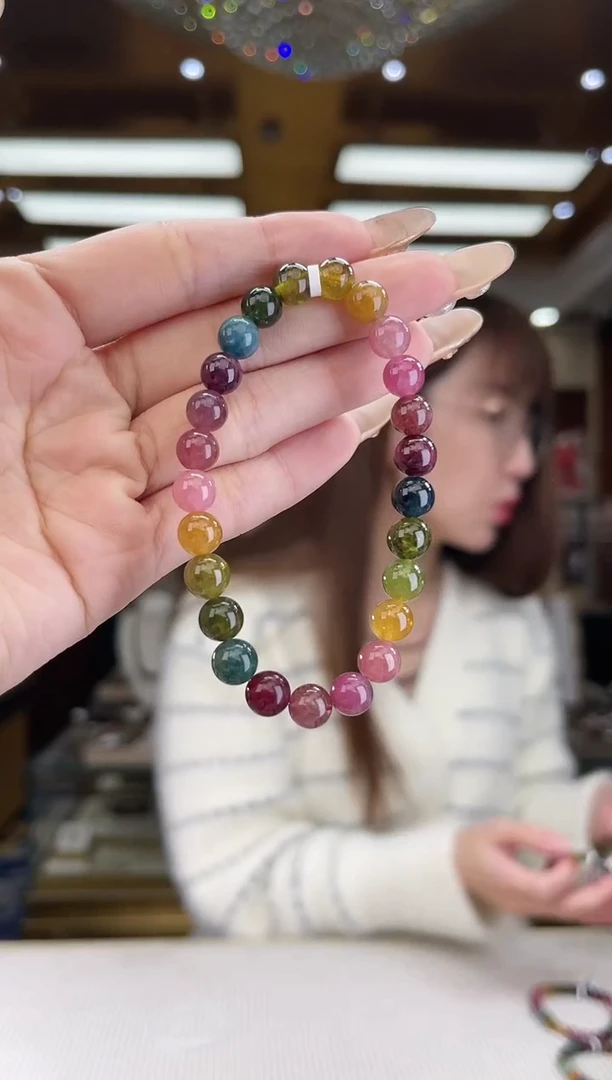 【闪购商品】碧玺/未镶嵌7mm+碧玺单圈多样性发货14