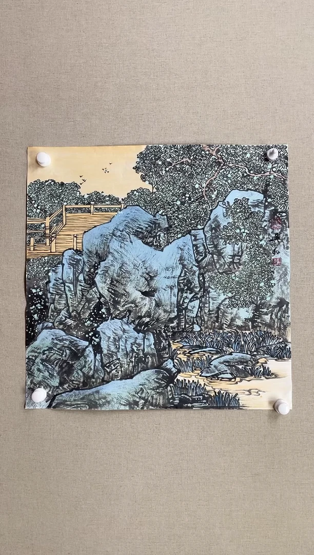 国画68*68 左兴和左兴和左兴和左兴和左兴和