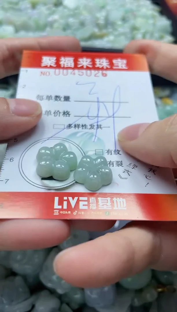 【闪购商品】翡翠颈饰未镶嵌闪购0045026多样性发其一
