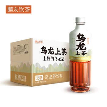 东鹏乌龙普洱茉莉上茶茶饮料555ml*24瓶