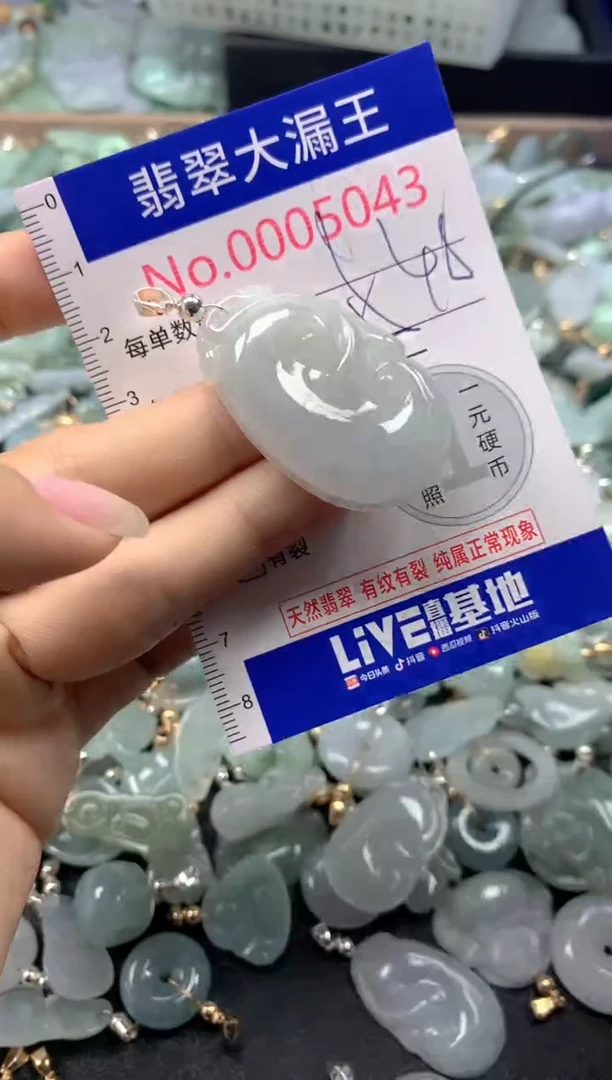 颈饰未镶嵌翡翠5043