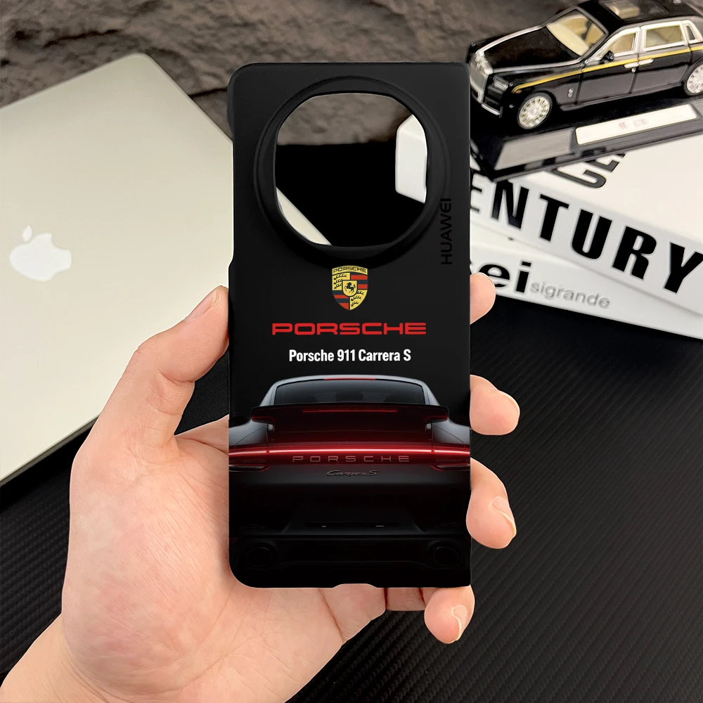 新款保时捷适用华为matex5/6简约手机壳matex6典藏版matex3折叠屏