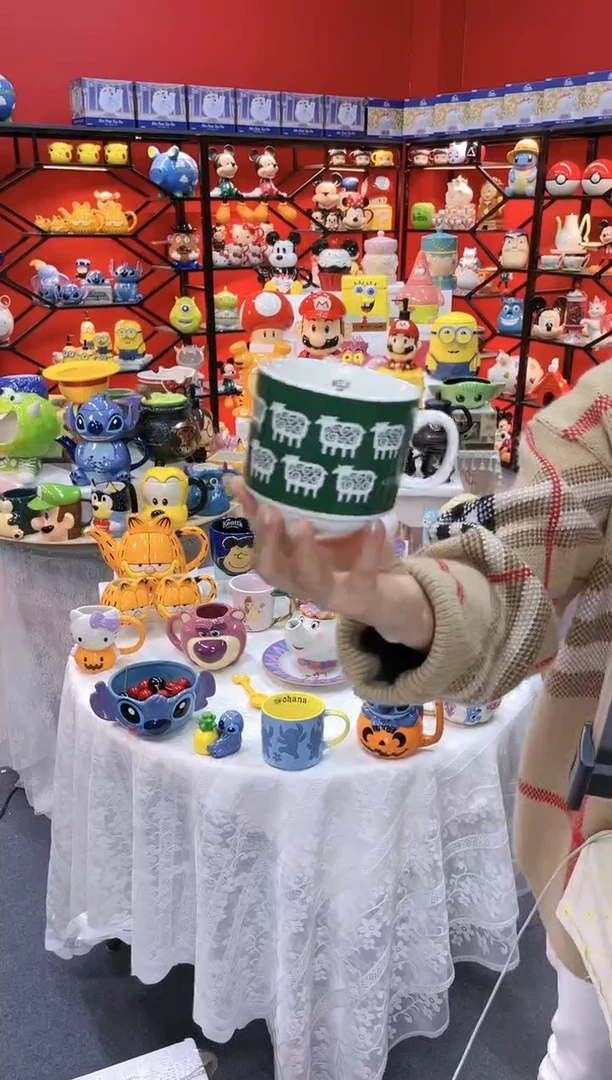 【闪购商品】1@@家用水杯陶瓷杯子