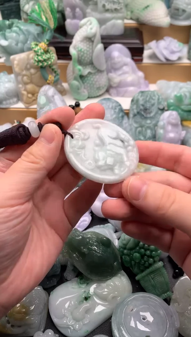 吊坠(不含链)未镶嵌翡翠1