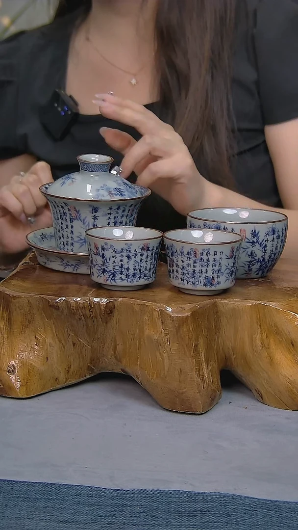 简装家用款4件套 陶瓷家用茶具系列