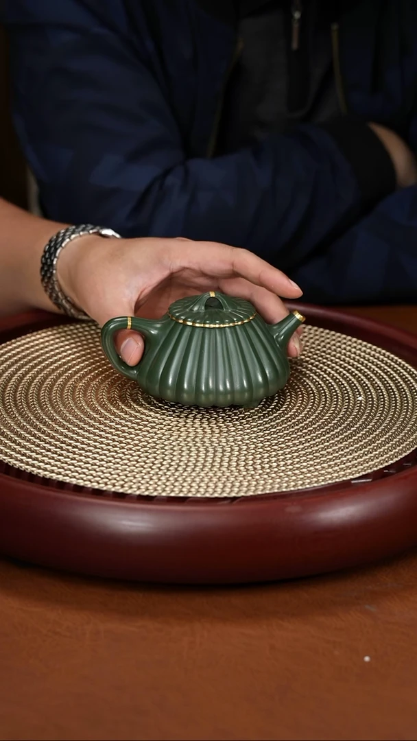 茶壶紫砂储立强 筋纹