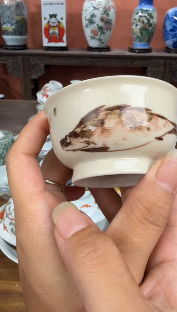 吴义松陶盟手绘陶瓷编码：