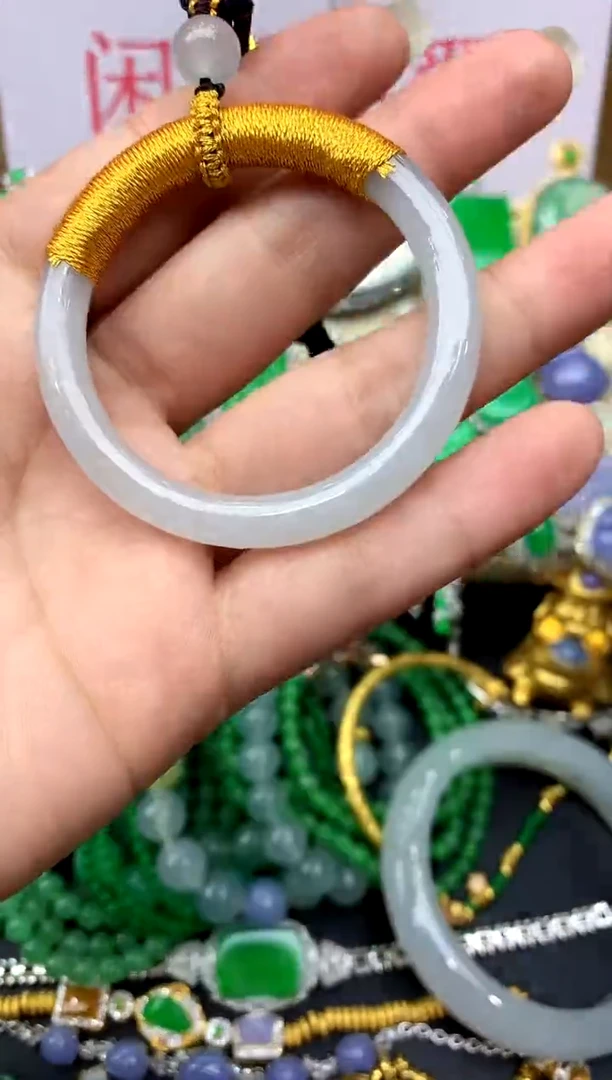 未镶嵌手镯翡翠45-中国好珍宝