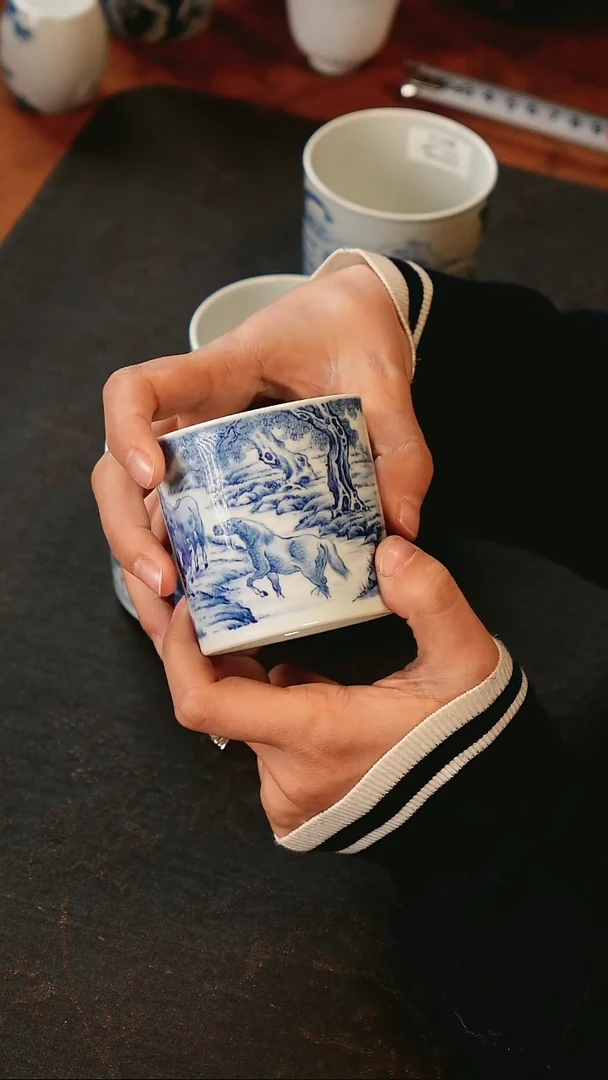 【闪购商品】华山拙隐  八骏图杯