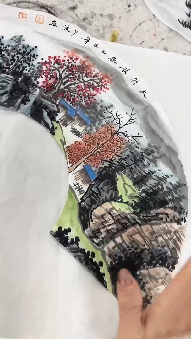 国画卢少波/国画/山水