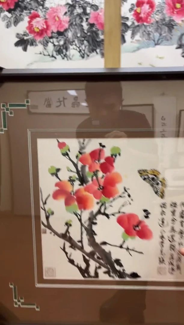 【闪购商品】绘画李克瑛-1平尺-带框-花鸟