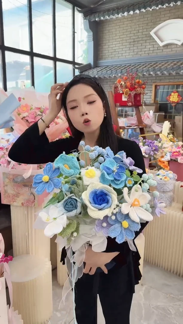 非遗手工定制花束，孤品清仓！！