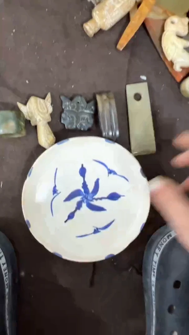 瓷片手工，手绘，瓷器5