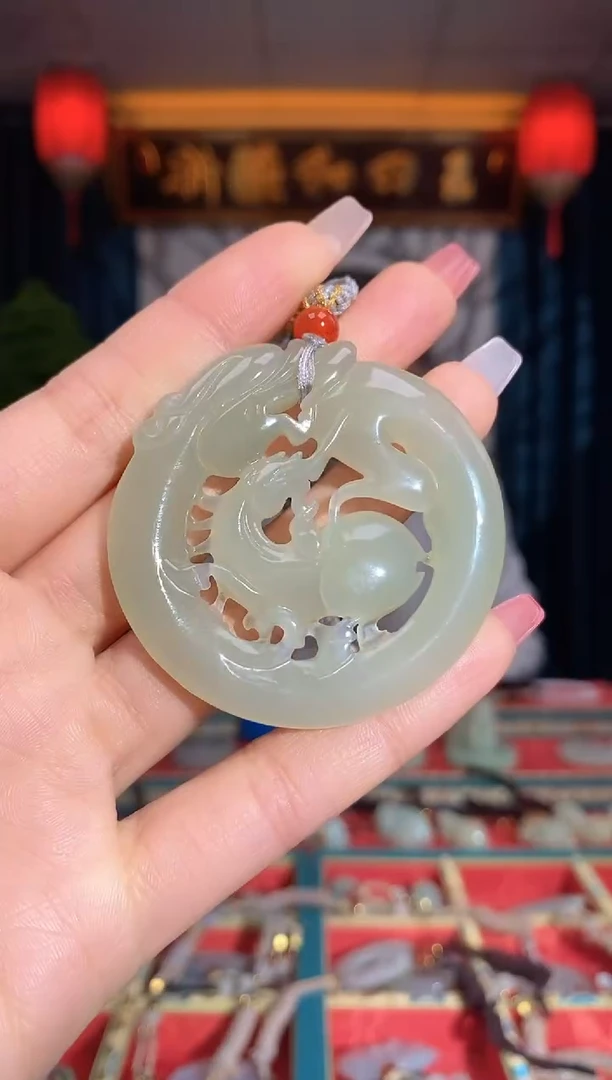 【闪购商品】和田玉颈饰未镶嵌龙马