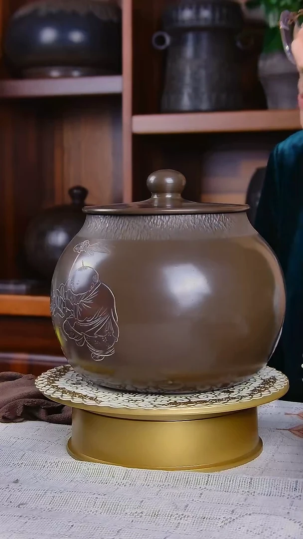 树*坭兴陶一斤装纯手工（微瑕）