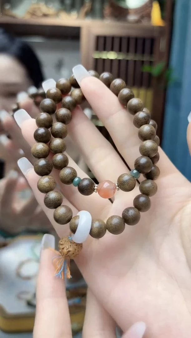 未镶嵌手串南红玛瑙南红配饰两圈手串DN