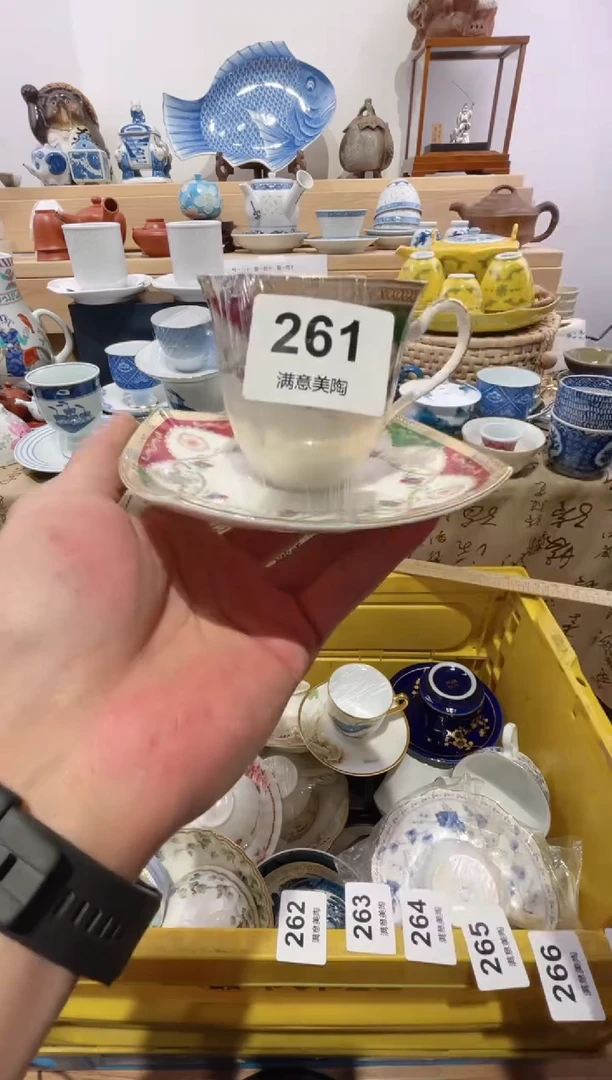 瓷片暖*脱金划痕不退换S261