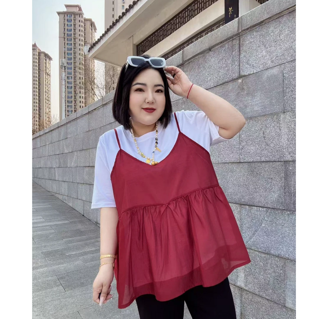LDPL-甜茶慕斯~夏日上衣两件套