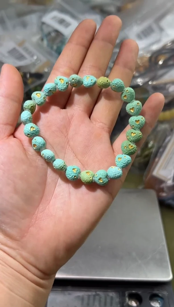 未镶嵌绿松石手串手串