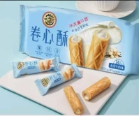 徐福记卷心酥香草牛奶味105g