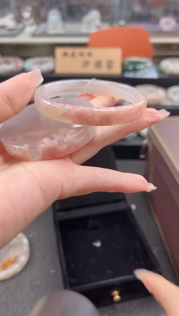 未镶嵌手镯石英质玉60圈口（赠品镯心）3376618