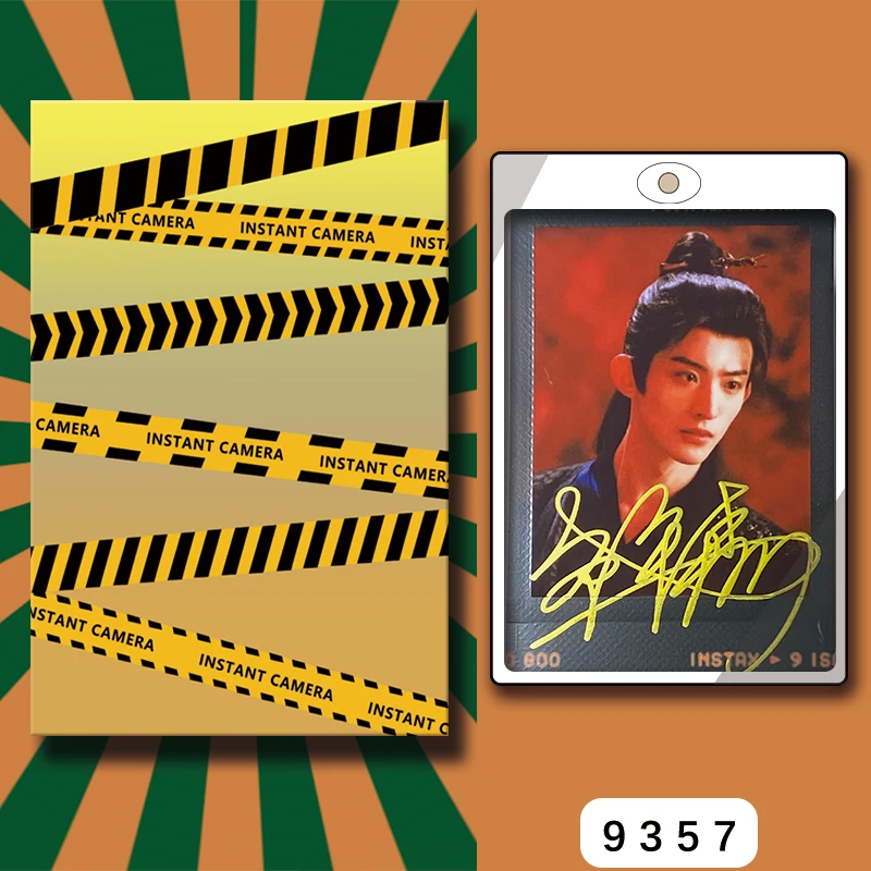 D9357【常华森】 正品拍立得照片 黑金