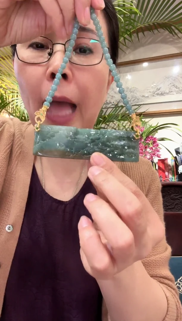 【闪购商品】翡翠颈饰未镶嵌国风